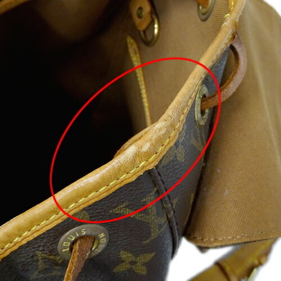 LOUIS VUITTON Brown Monogram Backpack - Picture 12 of 15